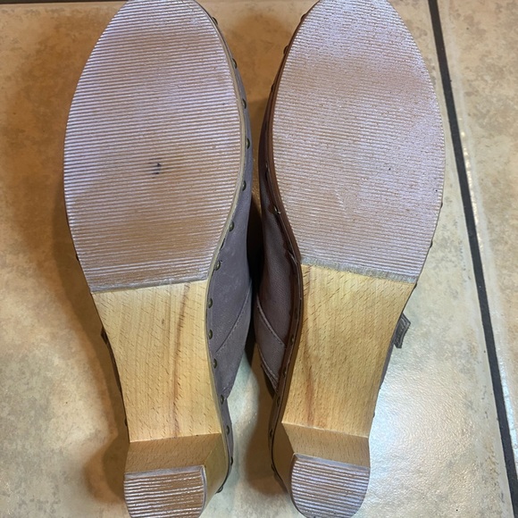 J. Jill studded suede clog mules size 9.5 - Picture 8 of 9